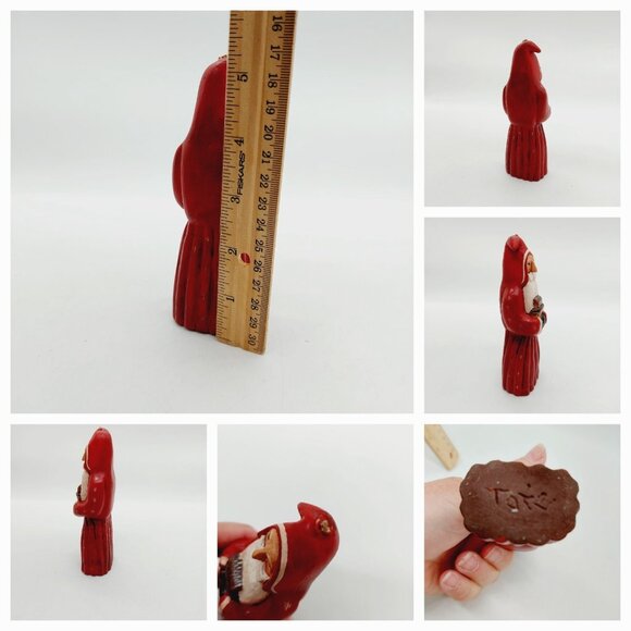 Randy Tate Santa Folk Art Set Of 2 READ - Picture 3 of 16